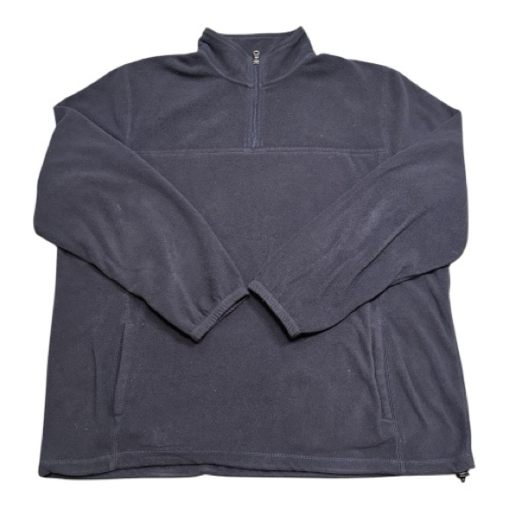 Croft & Barrow Men's Dark Blue Zip-Up Sweater